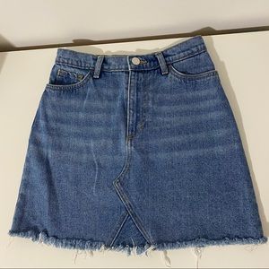 MONKI mini denim skirt, 34